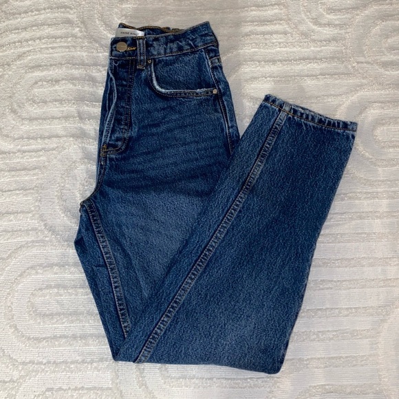 Anine Bing Sonya High Waist Slim Jeans - Picture 2 of 16